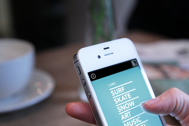 Using the KIN app developed by Elegant Media