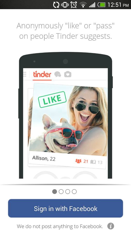 Integrating social media (Facebook) in an app (Tinder)