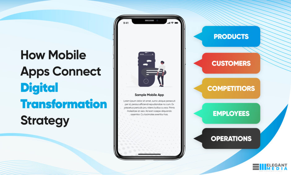 how mobile apps connect digital transformation strategy