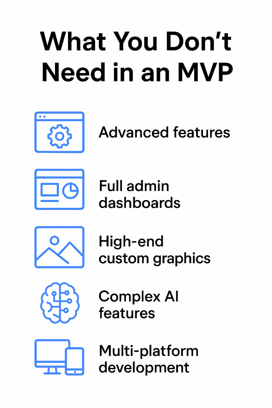 The MVP Checklist: 5 Essential Features Your App Can’t Launch Without