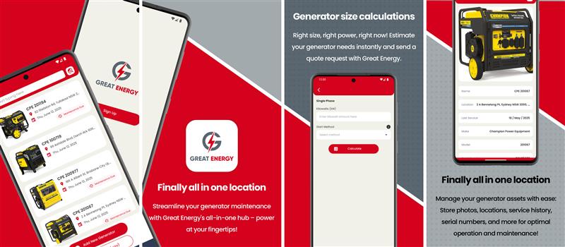 Industrial App Development - The Great Energy Mobile App