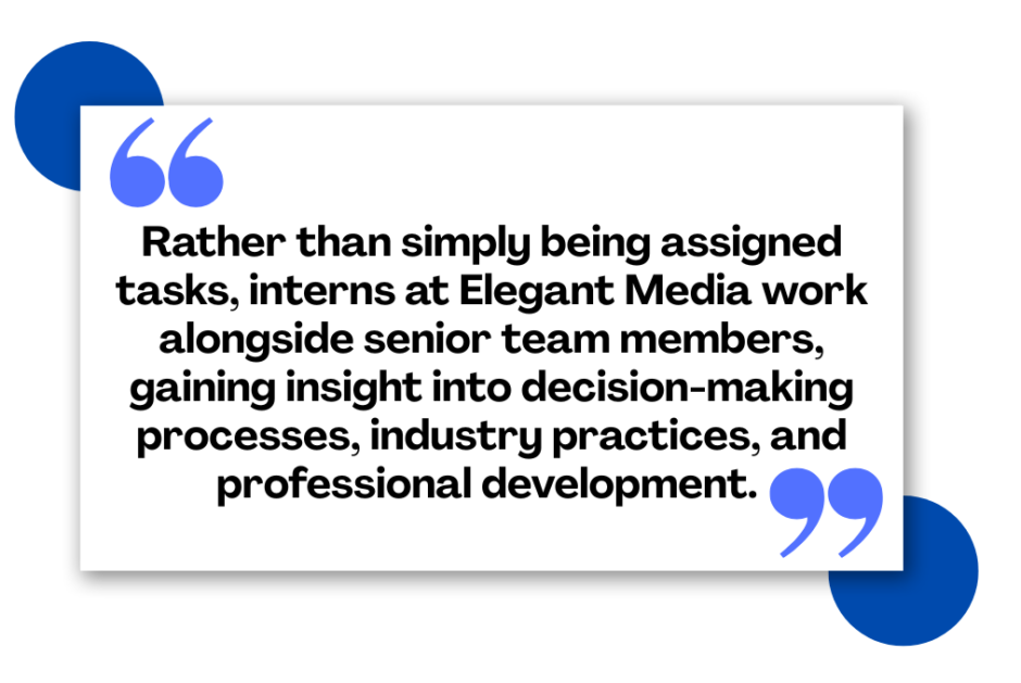 Elegant Media's Internship Programme