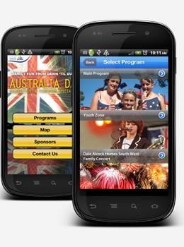 Australia Day App for Android app development