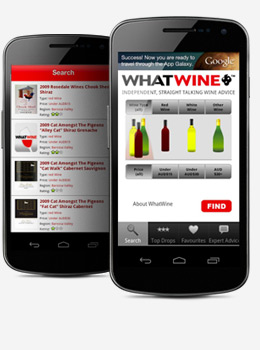 WhatWine app development