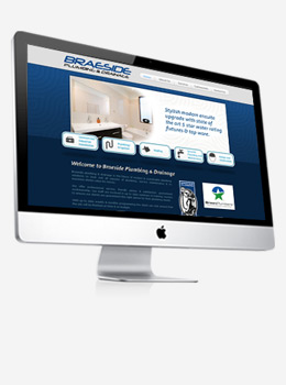 Braeside Plumbing Web Design app development