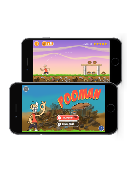 Pooman app development